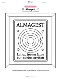 Prabaca lembar kerja cetak Almagest