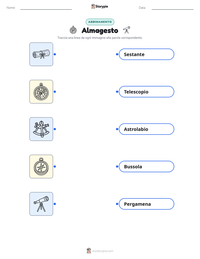 Anteprima della scheda stampabile di Almagesto