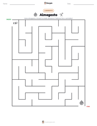 Anteprima della scheda stampabile di Almagesto