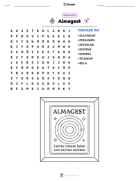 Prabaca lembar kerja cetak Almagest