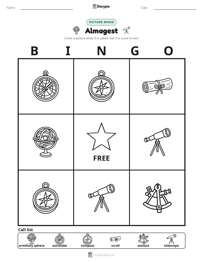 Picture Bingo