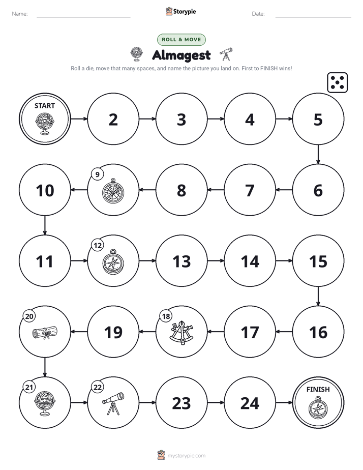 Roll & Move Game