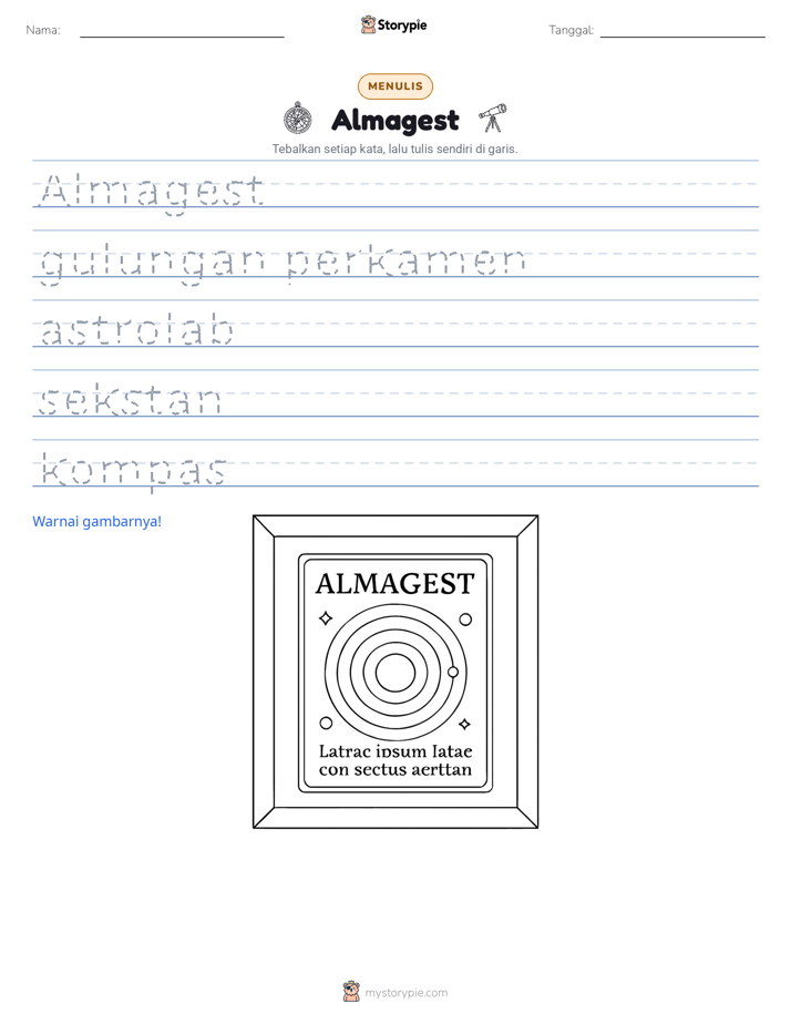 Latihan Menulis