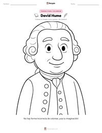 Vista previa de la hoja de trabajo imprimible de David Hume