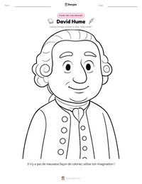 Aperçu de la feuille de travail imprimable David Hume