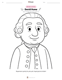 David Hume yazdırılabilir çalışma sayfası önizlemesi