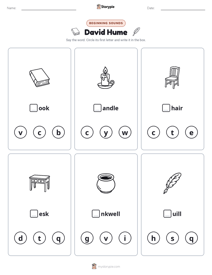 Beginning Sounds