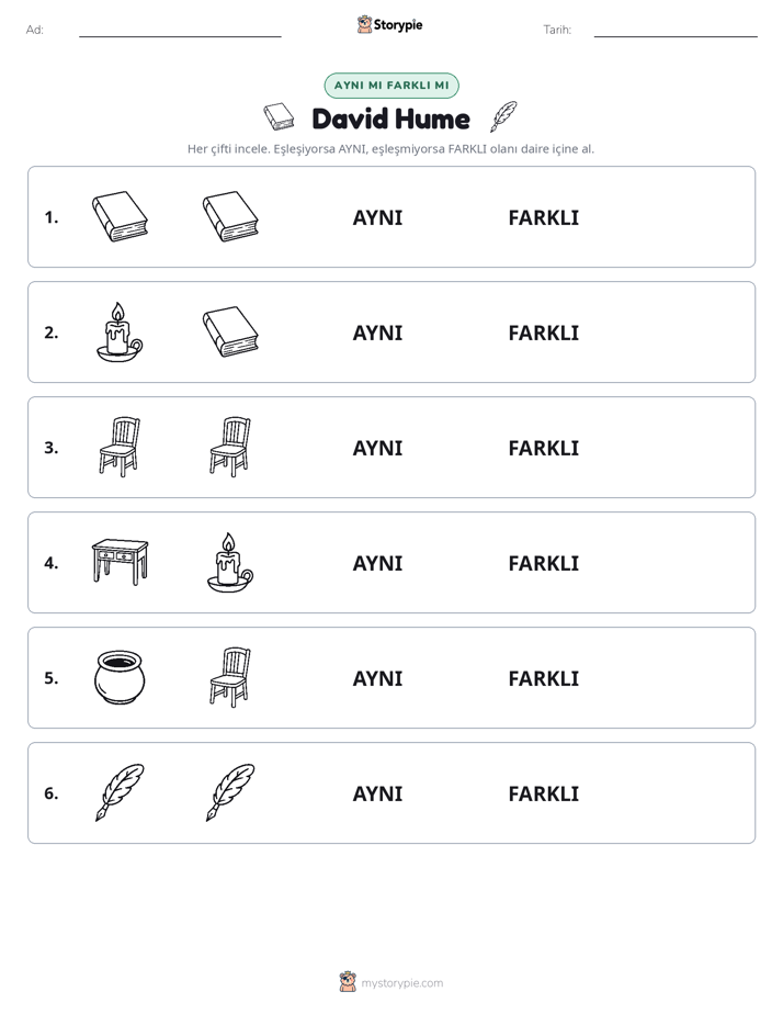 Aynı mı Farklı mı