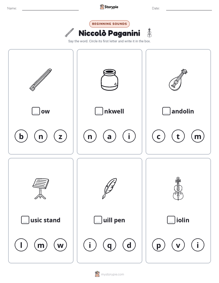 Beginning Sounds