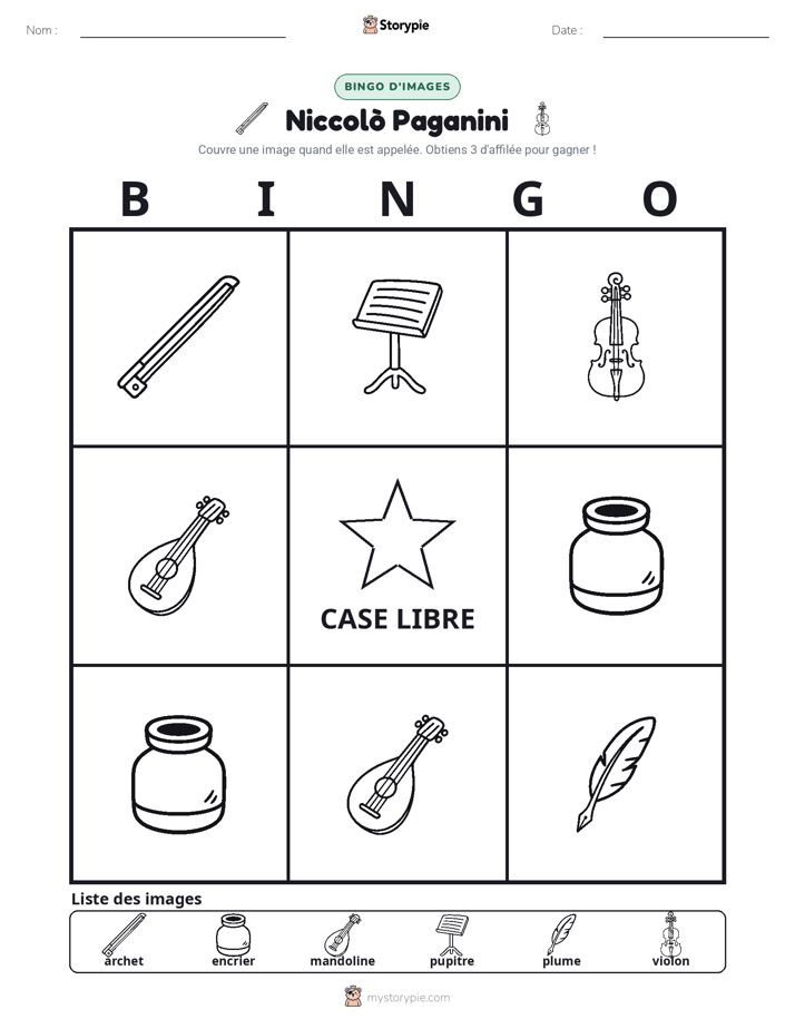 Bingo d'Images