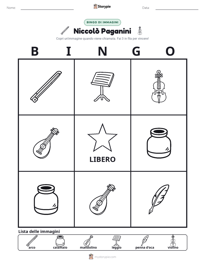 Bingo delle Immagini