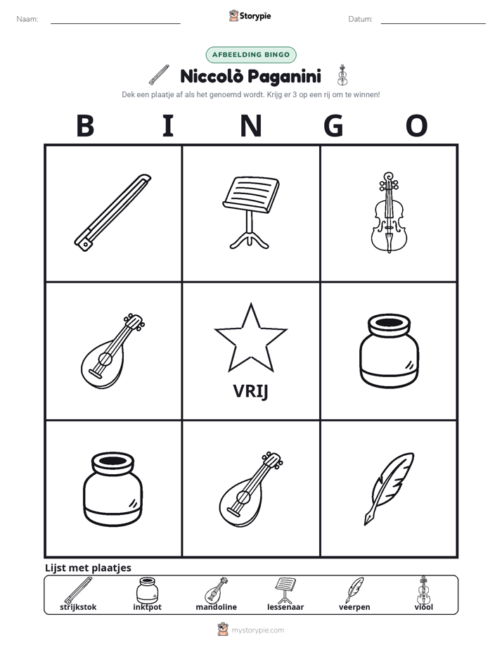 Afbeelding Bingo