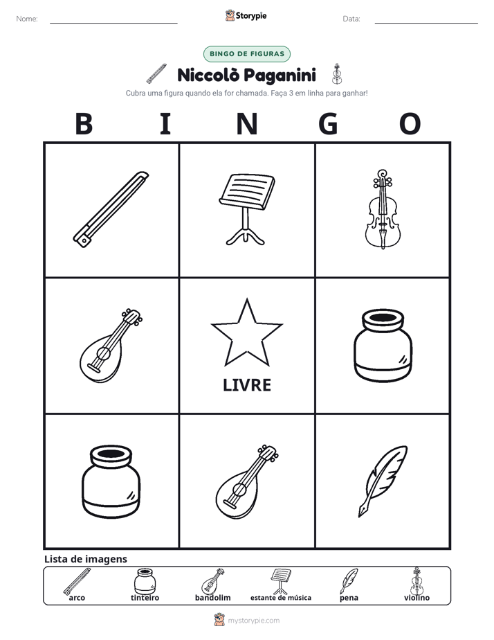 Bingo de Imagens