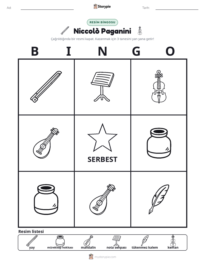 Resim Bingo
