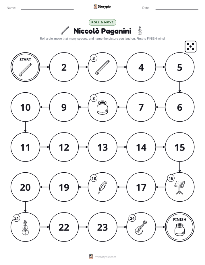 Roll & Move Game