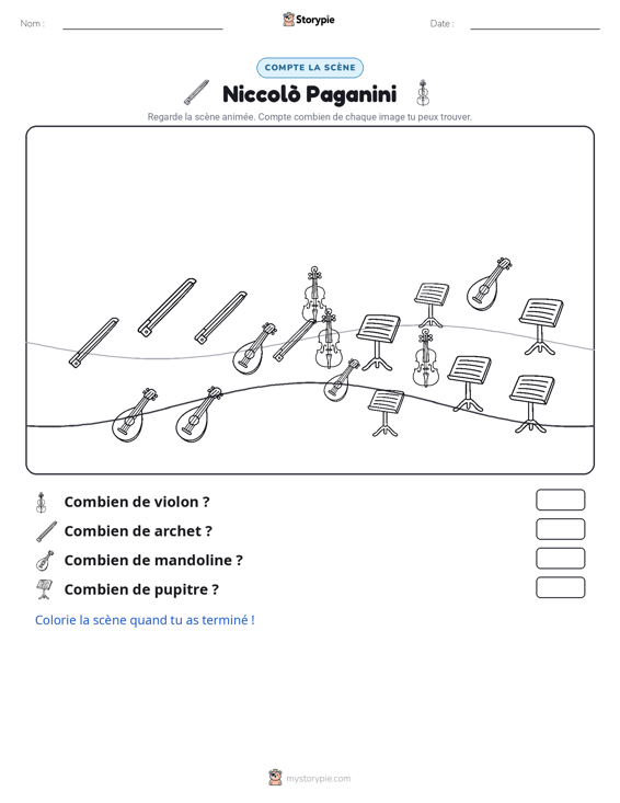 Scène de Comptage
