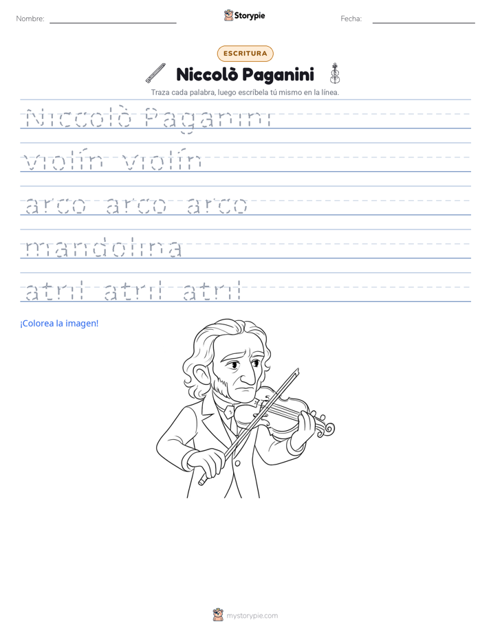 Práctica de Escritura