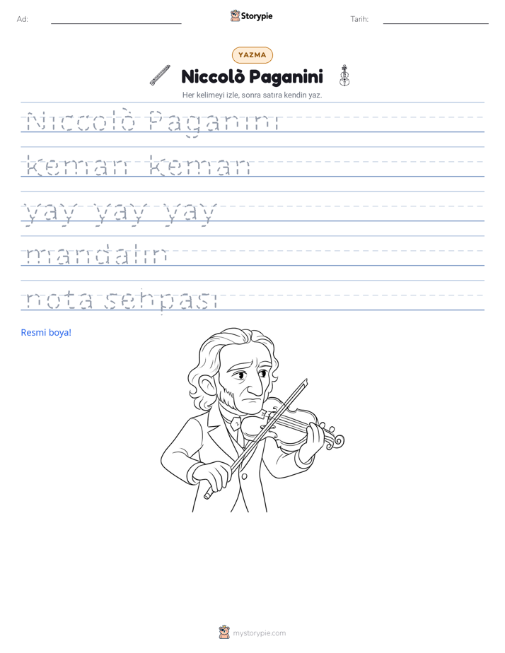 Yazma Pratiği