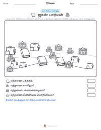ஜான் பார்டீன் அச்சிடக்கூடிய வேலைப்பதிவின் முன்னோட்டம்