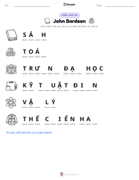 Xem trước tài liệu in sẵn John Bardeen
