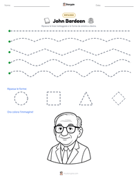 Anteprima della scheda stampabile di John Bardeen