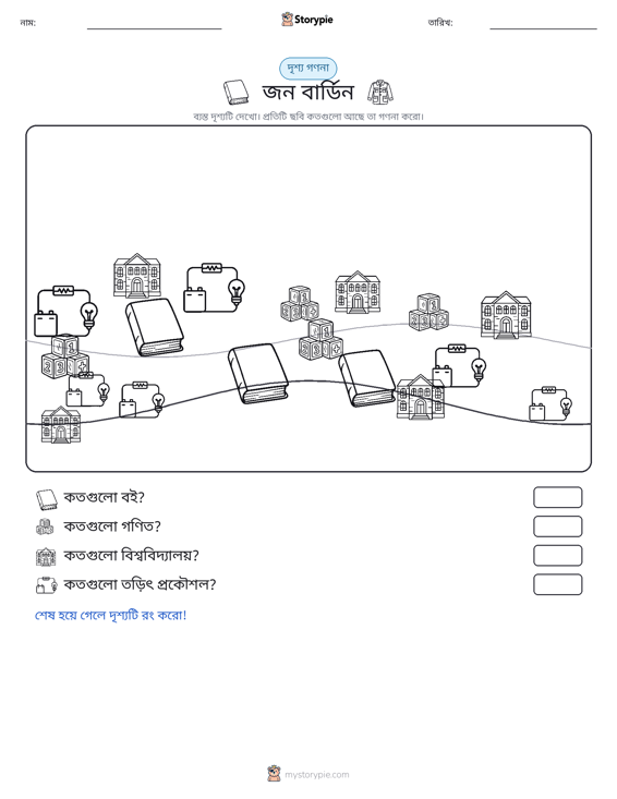 গণনা দৃশ্য