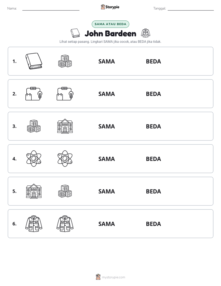 Sama atau Berbeda