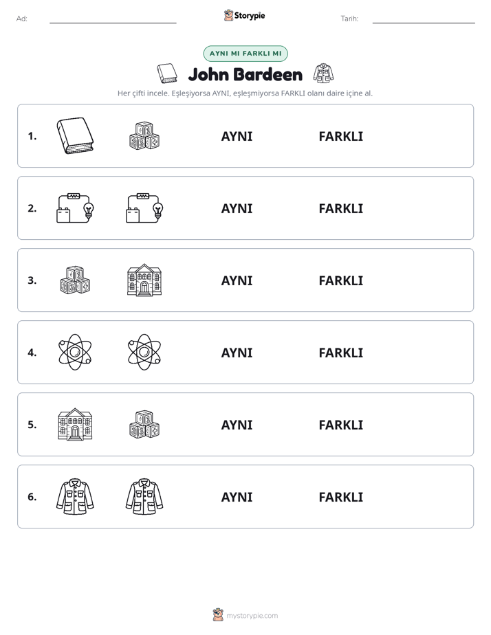 Aynı mı Farklı mı