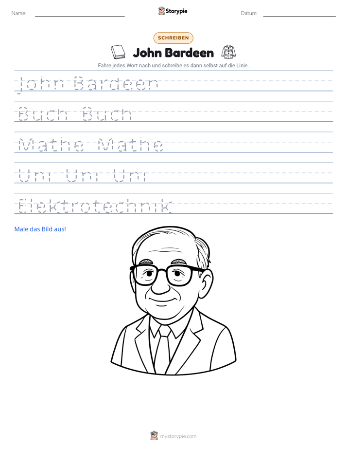 Schreibübung