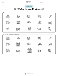 Walter Houser Brattain druckbare Arbeitsblatt Vorschau