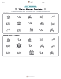 Anteprima della scheda stampabile di Walter Houser Brattain