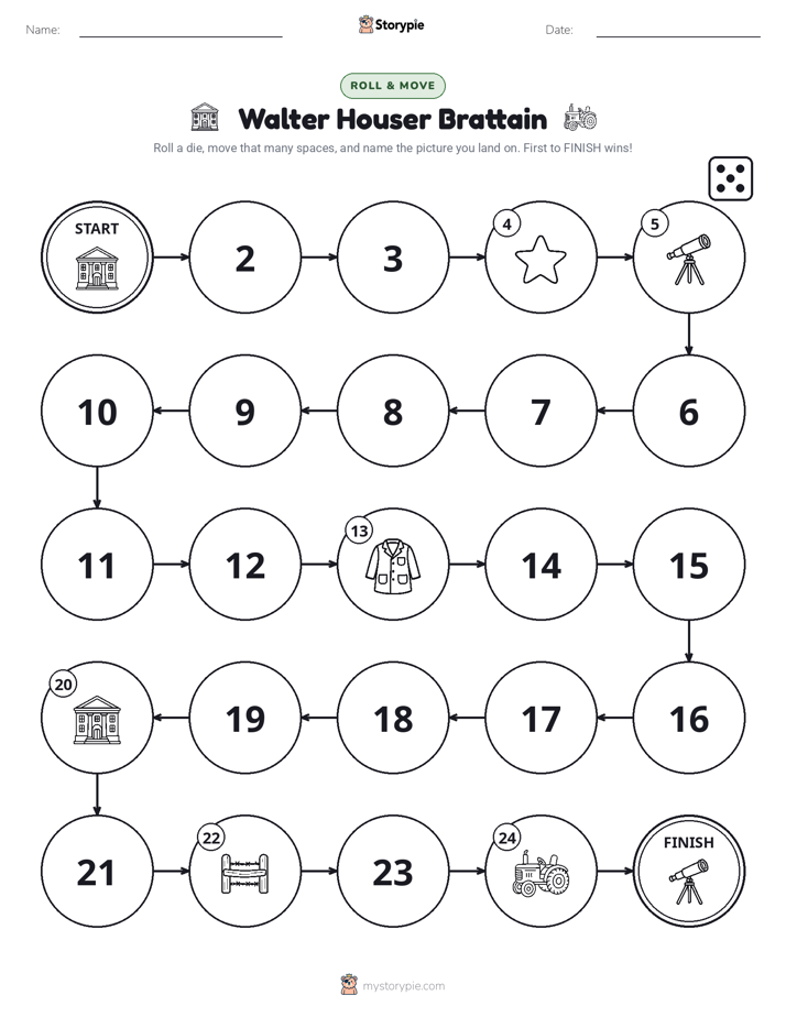 Roll & Move Game