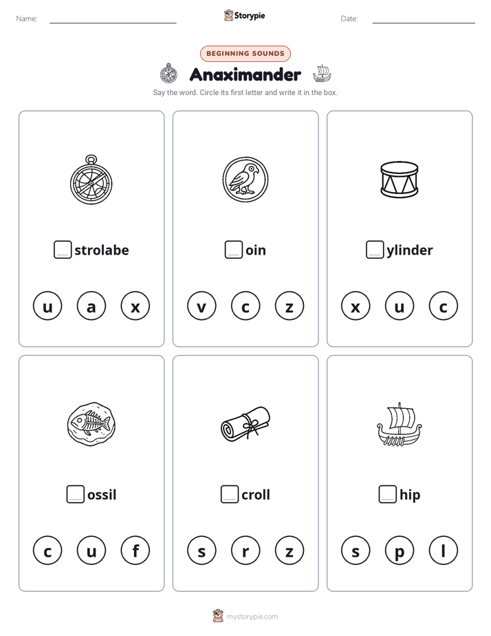 Beginning Sounds