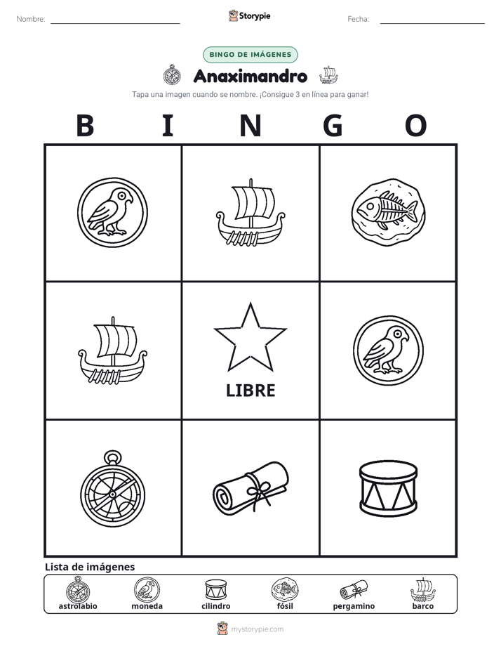 Bingo de Imágenes