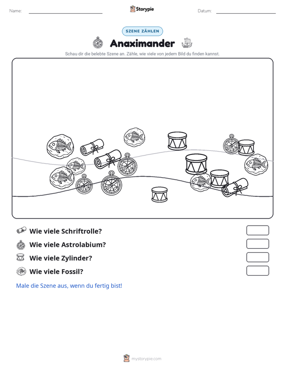 Zähl-Szene