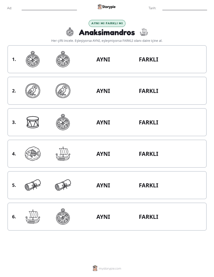 Aynı mı Farklı mı