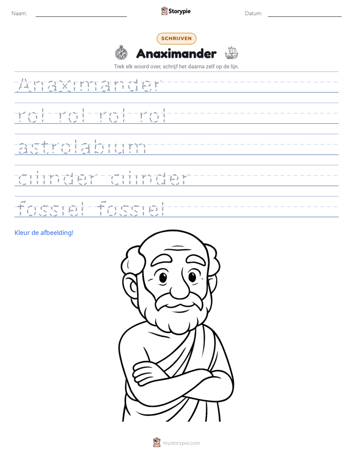 Schrijf Oefening
