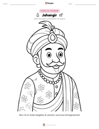 Anteprima della scheda stampabile di Jahangir