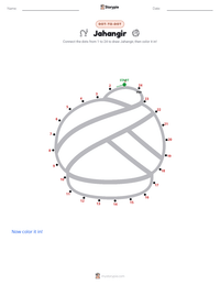Jahangir printable worksheet preview