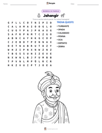 Anteprima della scheda stampabile di Jahangir