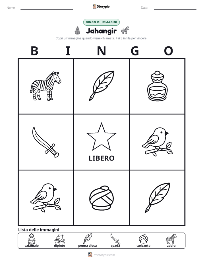 Bingo delle Immagini