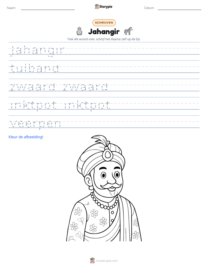 Schrijf Oefening
