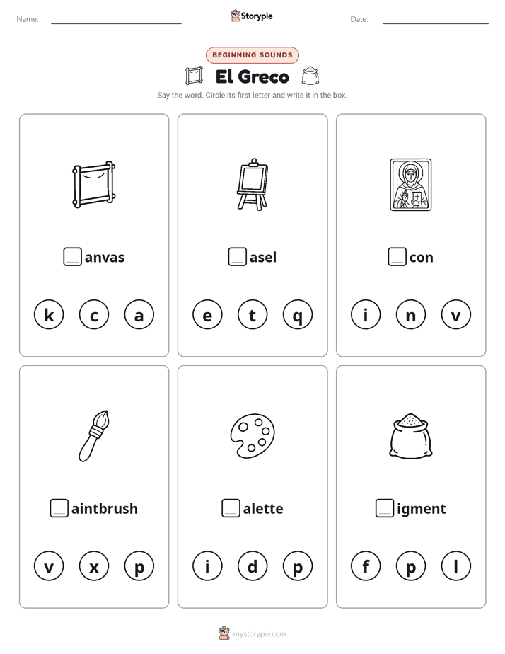 Beginning Sounds