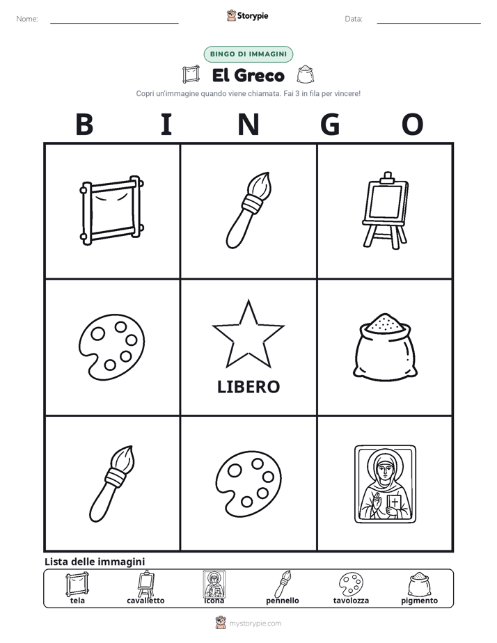 Bingo delle Immagini
