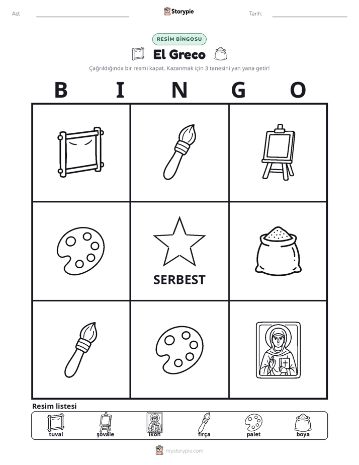 Resim Bingo