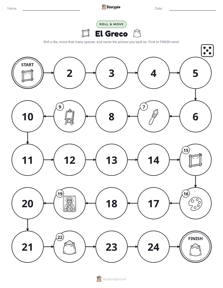 Roll & Move Game