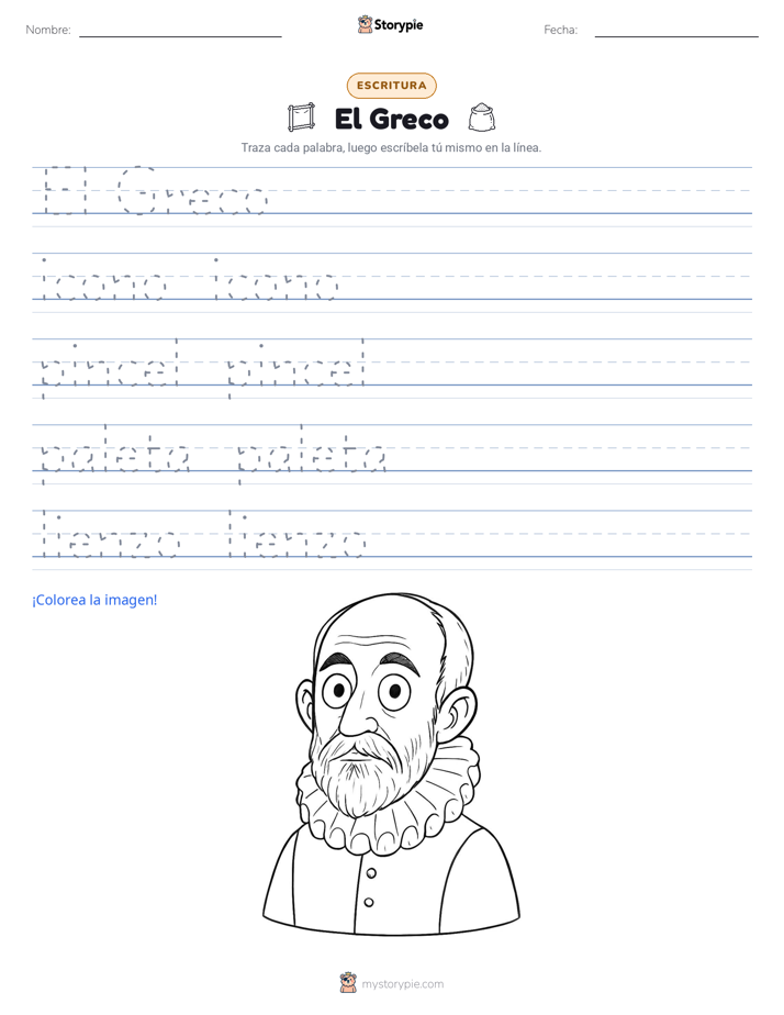 Práctica de Escritura