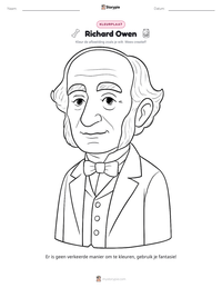 Richard Owen afdrukbare werkblad voorbeeld