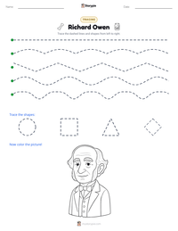 Richard Owen printable worksheet preview