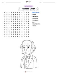 Richard Owen printable worksheet preview